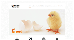 Desktop Screenshot of nourish-poultry.com